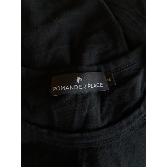 Pomander Place Black Vesty Puff Short Sleeve Crewneck - Picture 3 of 4